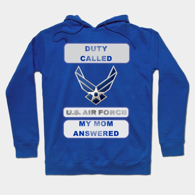 DutyCalledAirForce Mom Hoodie by Cavalrysword